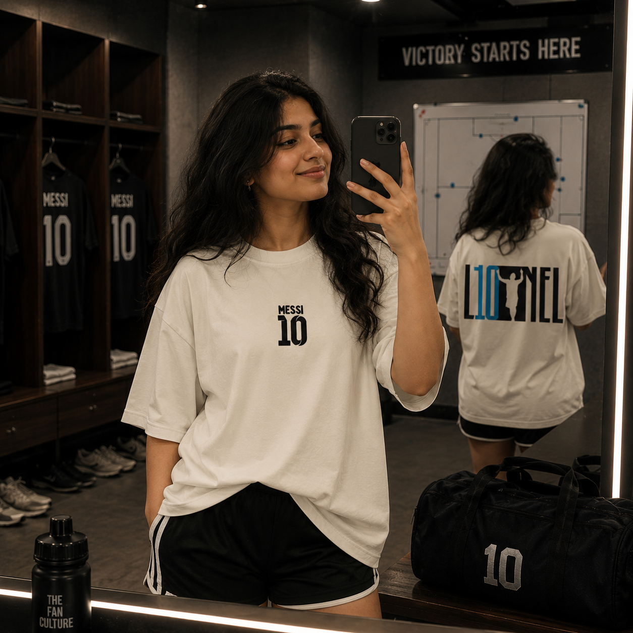 Messi LM10 Oversized T-Shirt, Messi Fan T-Shirt Oversized