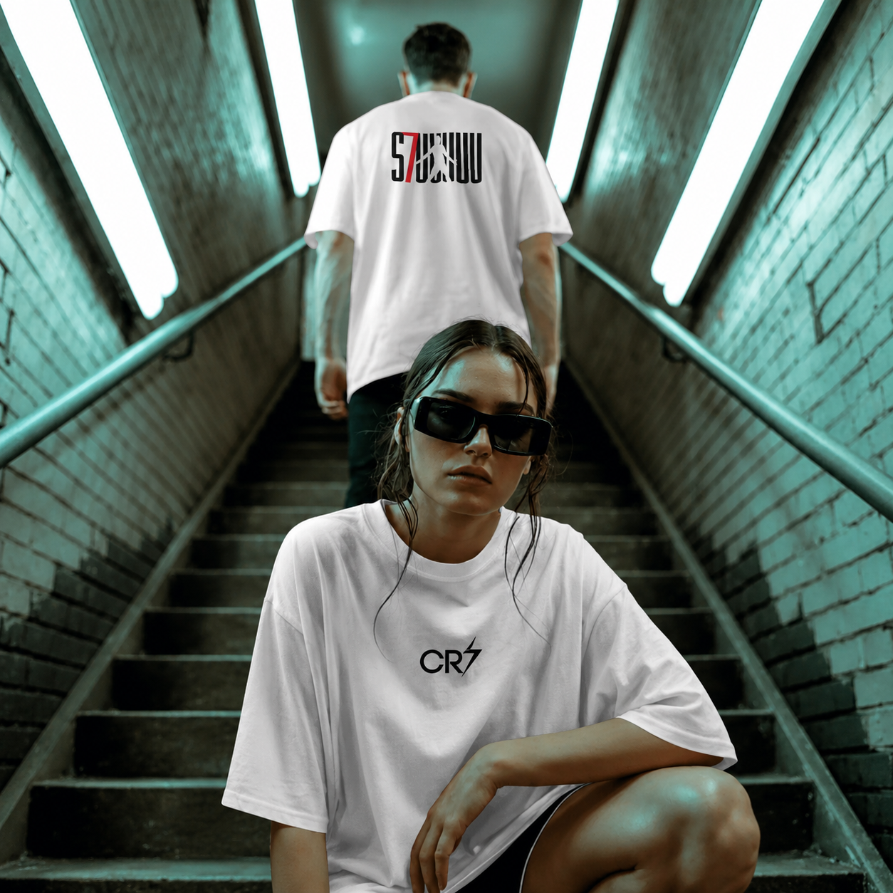 Ronaldo CR7 Oversized T-Shirt, Ronaldo Fan Oversized T-Shirt