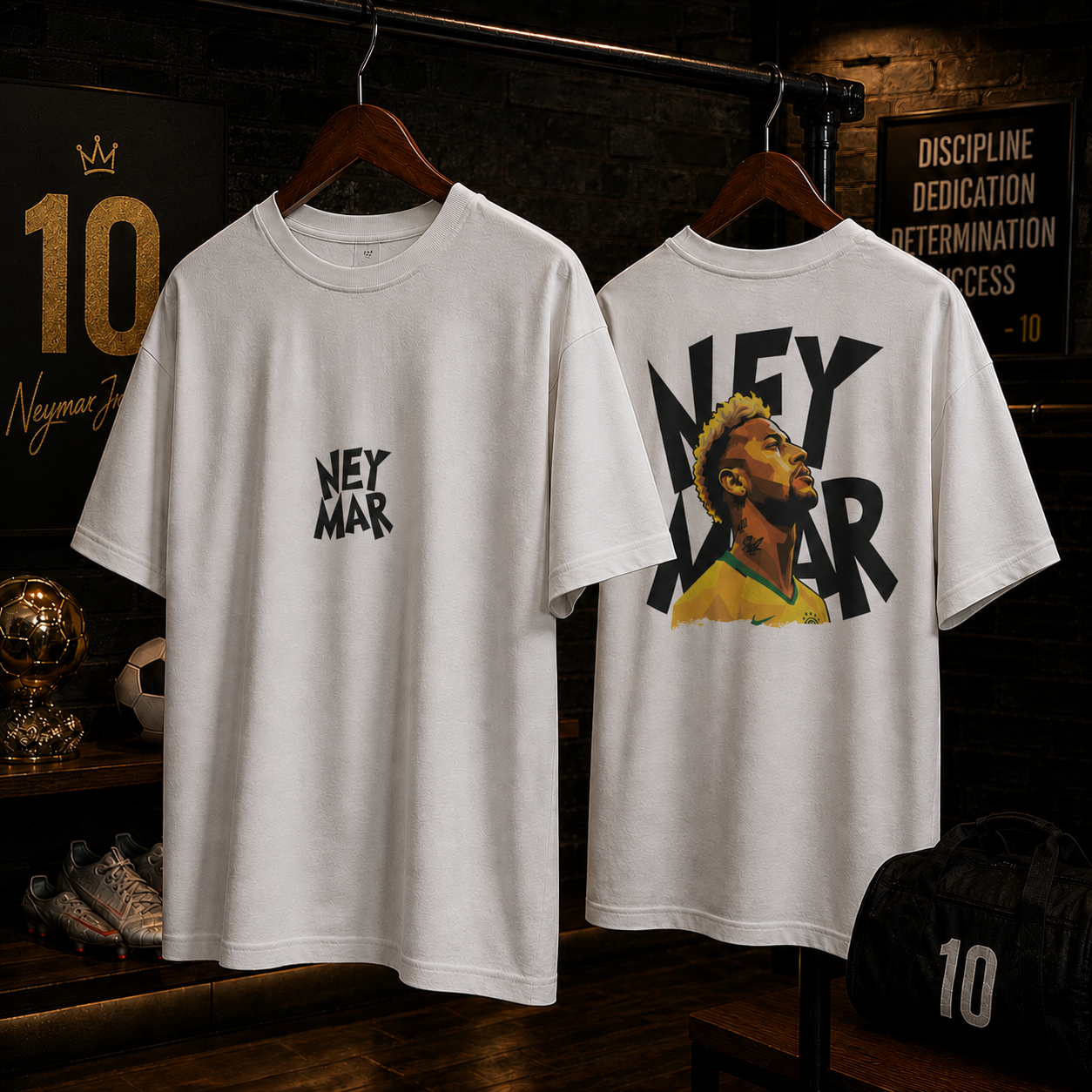 Neymar Oversized T-shirt, Brazil Neymar Fan Oversized T-Shirt