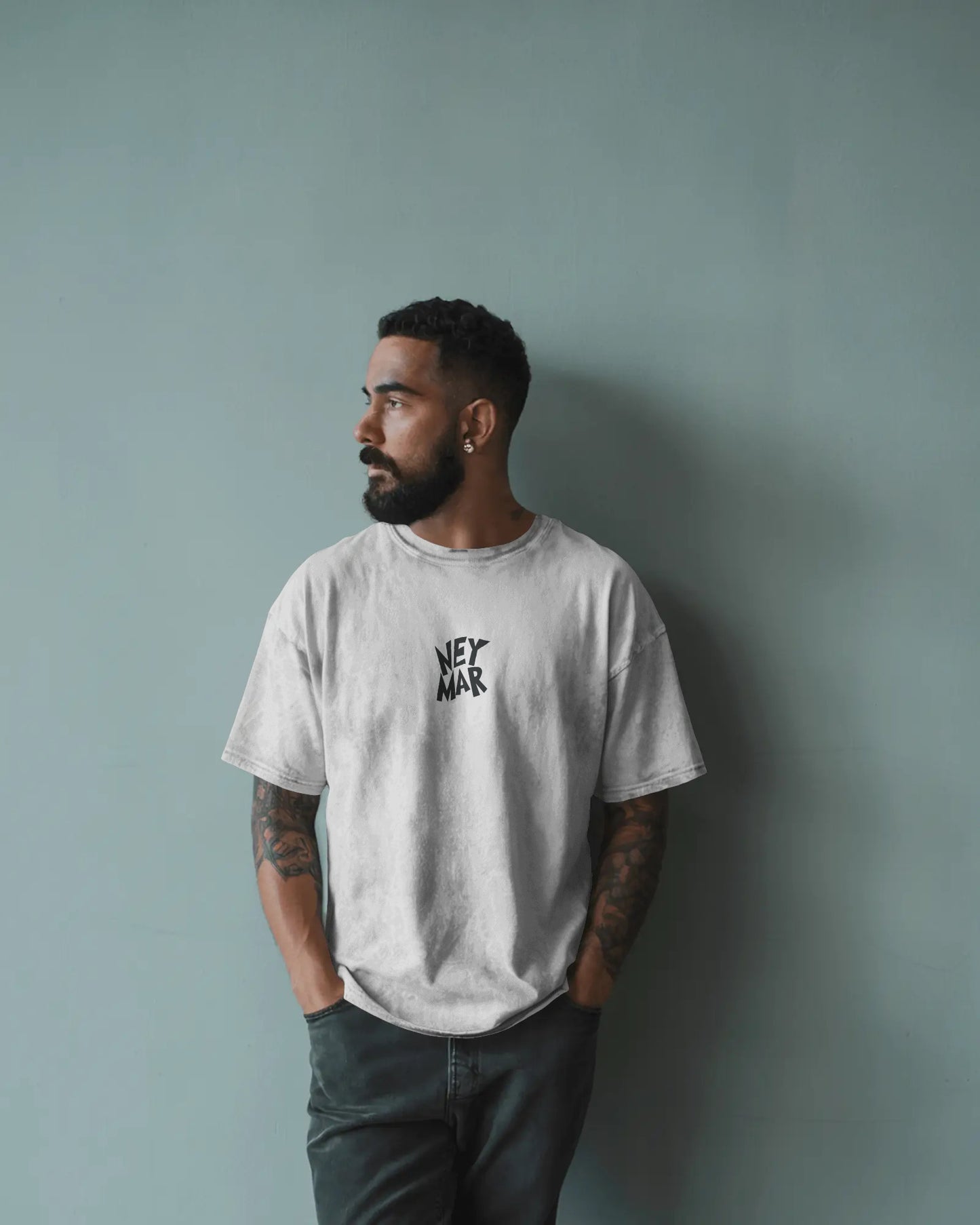 Neymar Oversized T-shirt, Brazil Neymar Fan Oversized T-Shirt