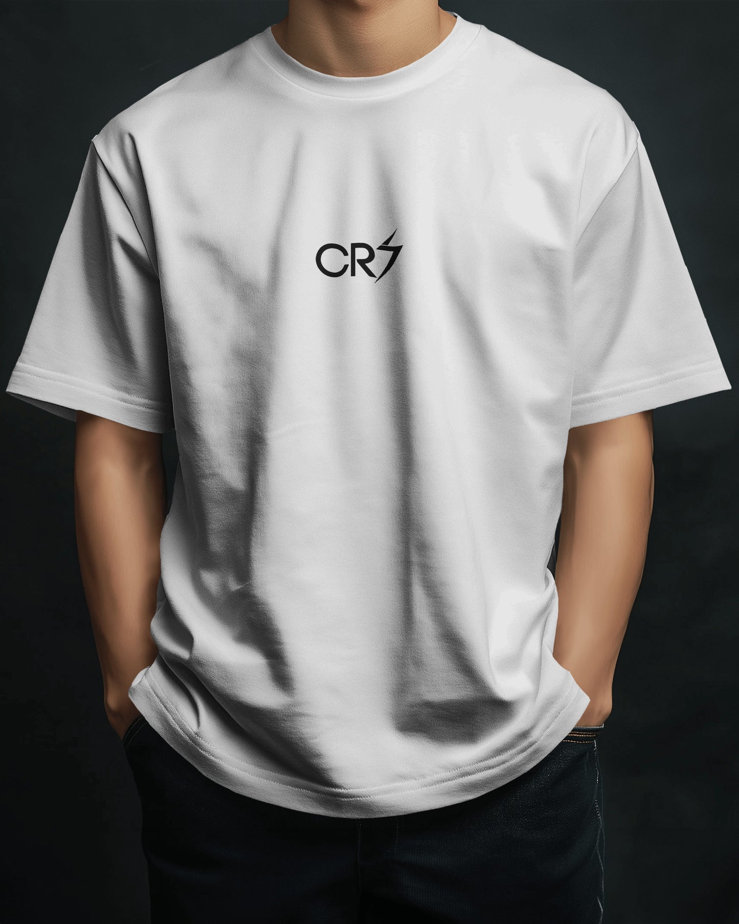 Ronaldo CR7 Oversized T-Shirt, Ronaldo Fan Oversized T-Shirt