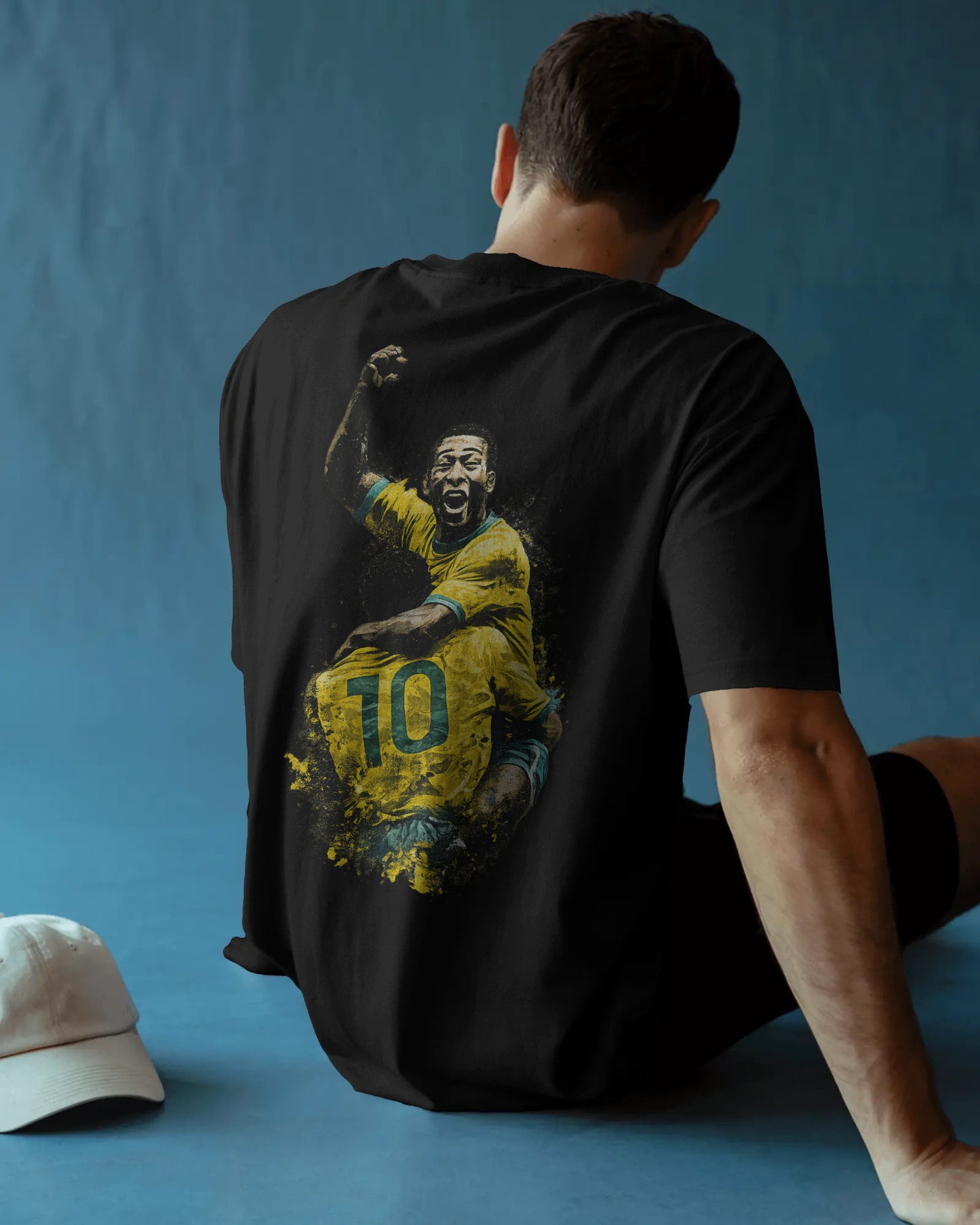 Pele Fan Oversized T-Shirt, World Cup Football T-Shirt