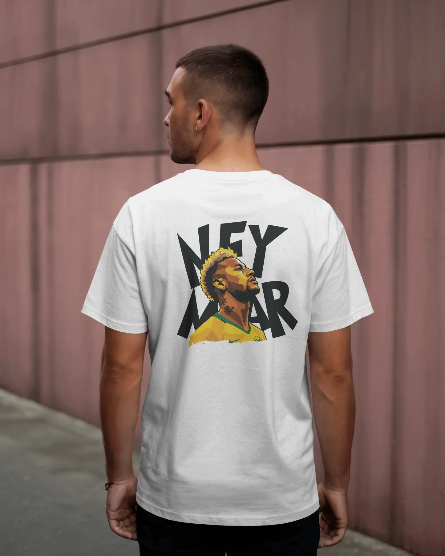 Neymar Oversized T-shirt, Brazil Neymar Fan Oversized T-Shirt