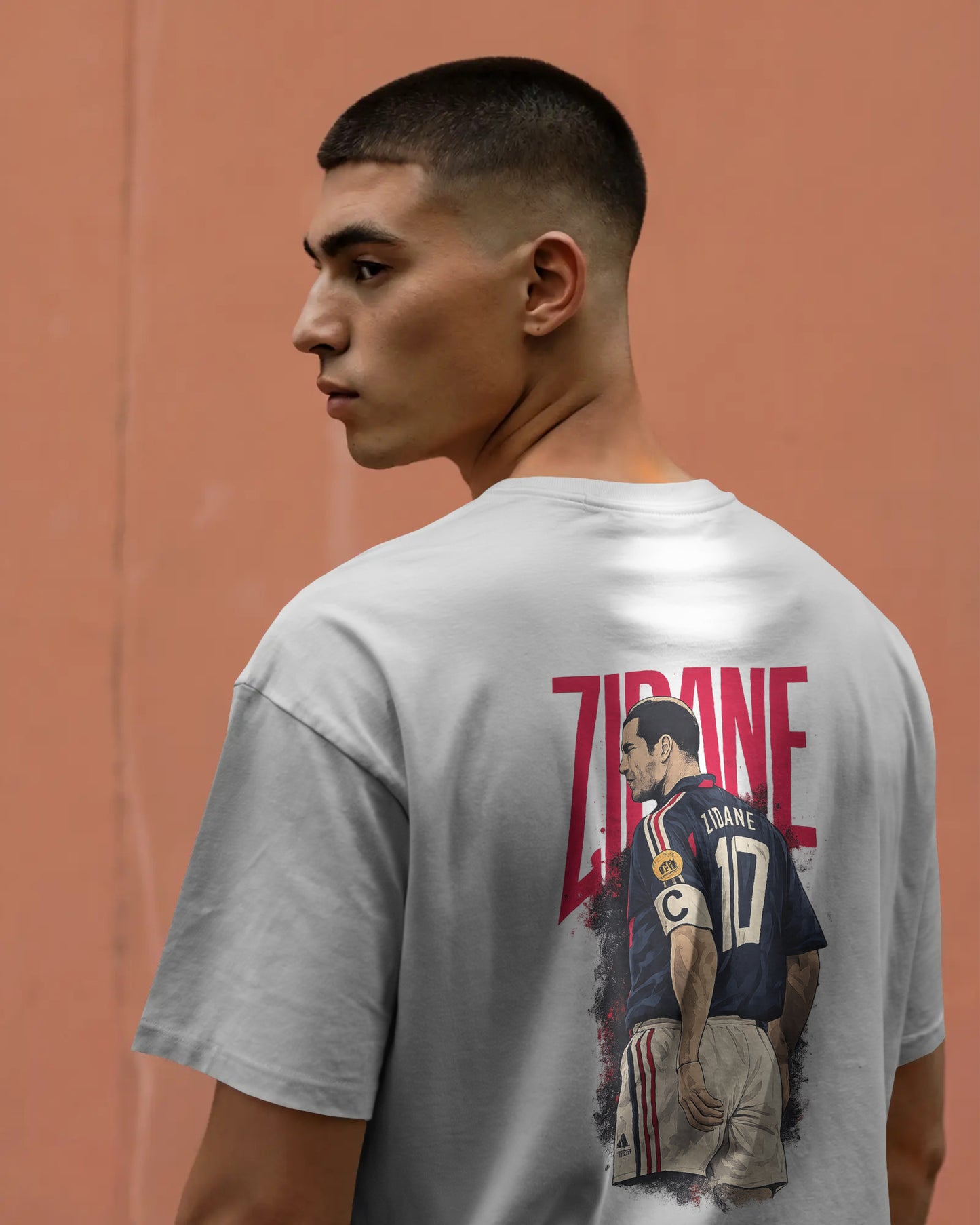 Zidane Oversized T-Shirt, Zidane Fan T-Shirt Oversized