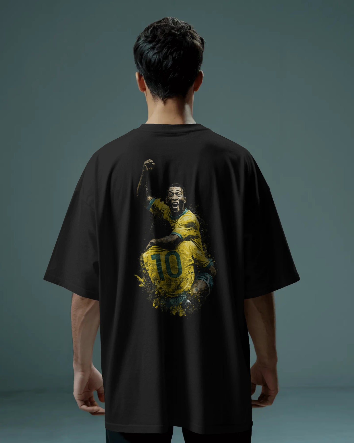 Pele Fan Oversized T-Shirt, World Cup Football T-Shirt