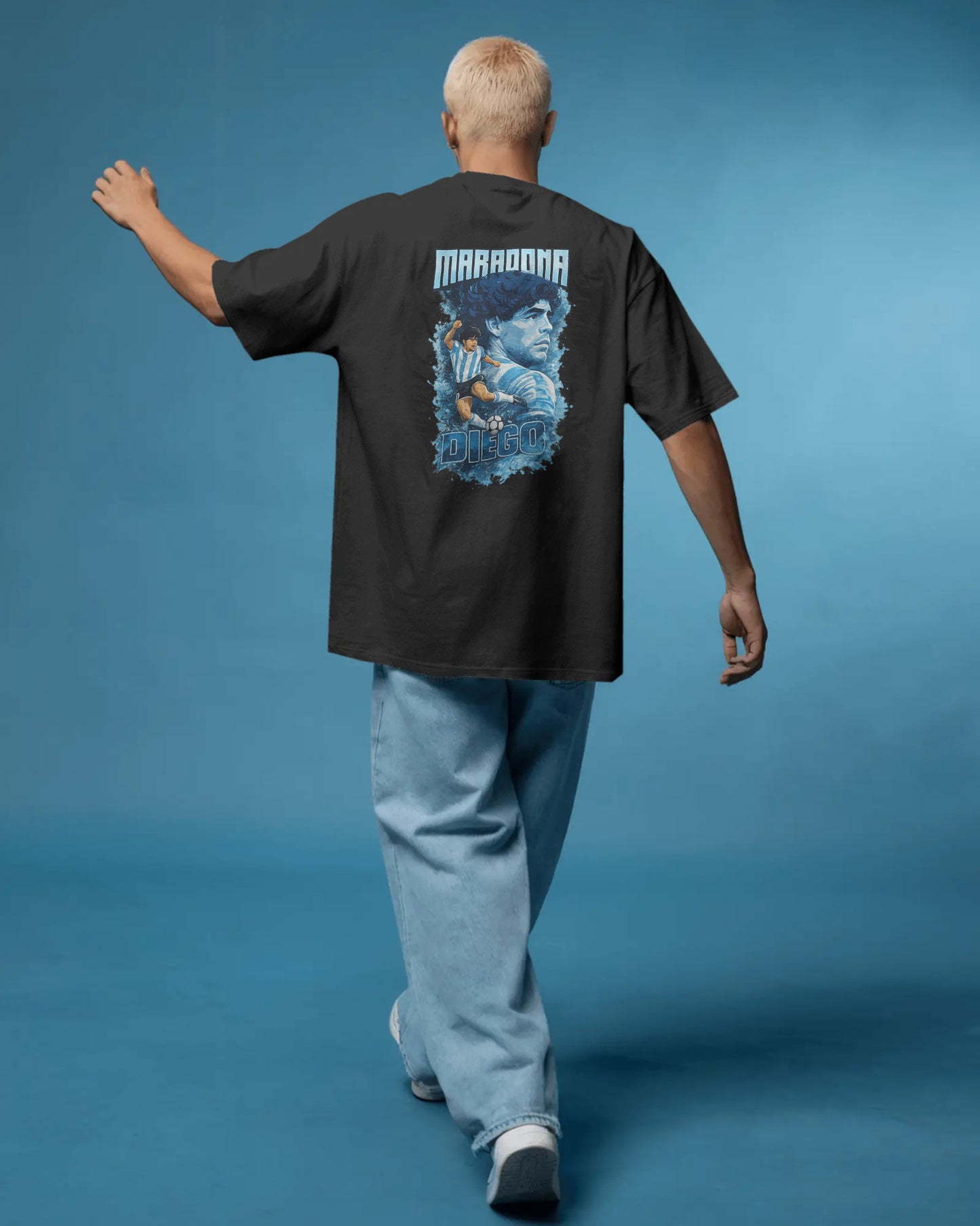Diego Maradona Fan Oversized T-Shirt